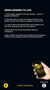 Spiders Augmented Reality screenshot 1