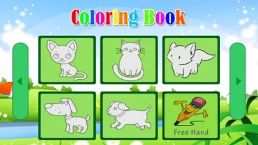 Mini Animals Pet Coloring book for kids screenshot 1