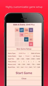 Odds & Evens: 2048 Plus screenshot 4