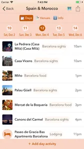 Planiti: Plan Trip Itineraries screenshot 0