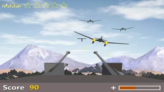 Anti Aircraft Gun Defense:Airstrike Shooting screenshot 0