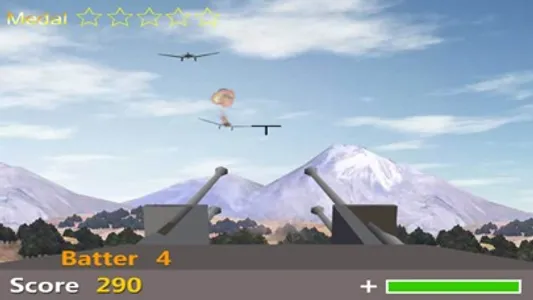 Anti Aircraft Gun Defense:Airstrike Shooting screenshot 1