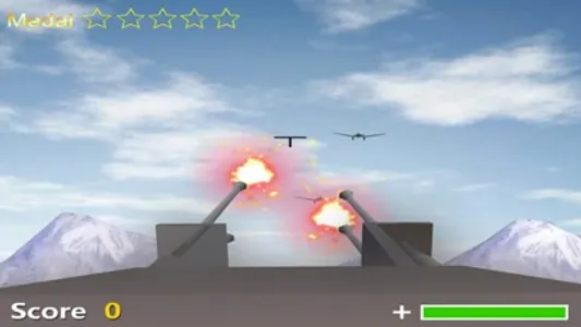 Anti Aircraft Gun Defense:Airstrike Shooting screenshot 2