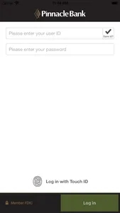 Pinnacle Bank Mobile Business screenshot 1