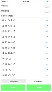 KanaEasy - Learn Japanese Kana screenshot 2