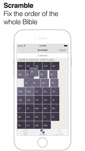 Scripture Scramble | Learn the Bible Books screenshot 1