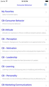 MBA Consumer Behaviour screenshot 4