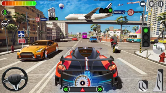 Car Driving School Sim 3D screenshot 0