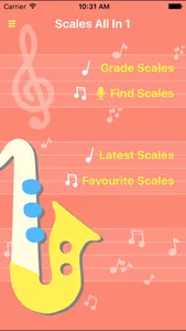 Saxophone Scales All In 1 (Grade1) screenshot 0