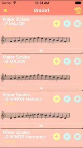 Saxophone Scales All In 1 (Grade1) screenshot 1