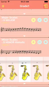 Saxophone Scales All In 1 (Grade1) screenshot 2