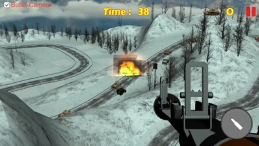 Tank Shooting Sniper Game screenshot 1