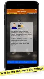 Basketball Agent: Manager Sim screenshot 3