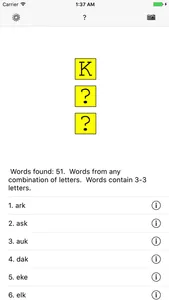 Word Grids screenshot 3