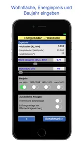 Heizenergie + Heizkosten screenshot 1