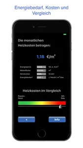 Heizenergie + Heizkosten screenshot 2