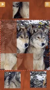 Wolf Jigsaw Puzzles - Fun Brain Training Game Free screenshot 3
