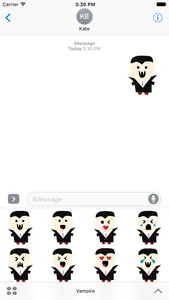 Vampires Emoji screenshot 1