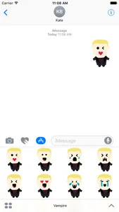 Vampires Emoji screenshot 3