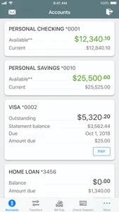 Black Hills FCU Mobile Banking screenshot 1