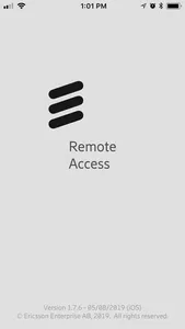 Ericsson Remote Access screenshot 0