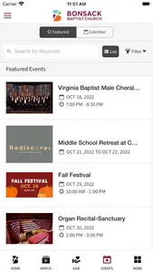 Bonsack Baptist Church screenshot 3