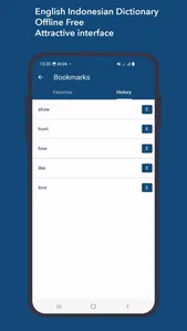 Dictionary English Indonesian screenshot 2