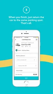 Ubeeqo Carsharing screenshot 3