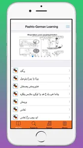 Pashto-German Learning App screenshot 0