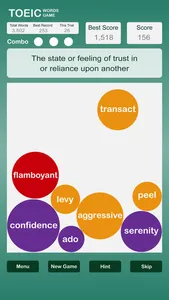 TOEIC Words Game screenshot 0
