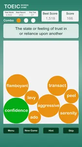TOEIC Words Game screenshot 1