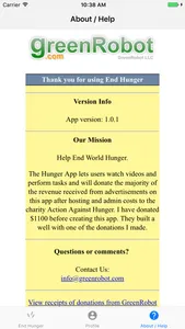 The Hunger App screenshot 1