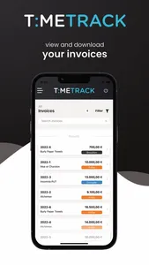 Timetrack Mobile screenshot 2