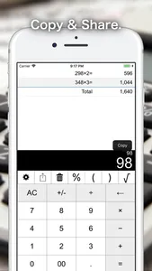 Calculator C Formula History screenshot 3