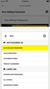 Klue - Competitive Enablement screenshot 2