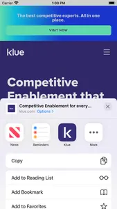 Klue - Competitive Enablement screenshot 5