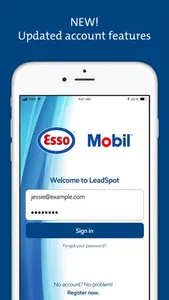 FleetLeads Esso Mobil screenshot 1