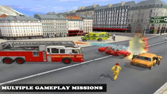 Rescue Run: Offroad Snow Emergency Heroes screenshot 4