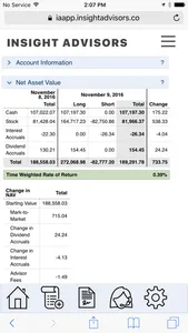 Robo Advisor screenshot 2