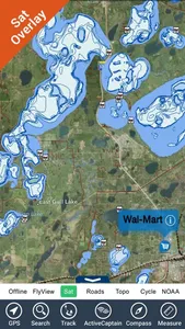 Maine Lakes - GPS fishing maps screenshot 0