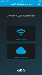 AXIS Audio Remote screenshot 0