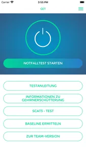 Gehirn-Erschütterungs-Test-App screenshot 0