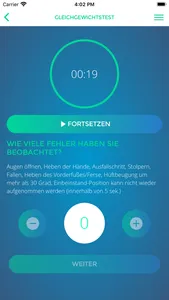 Gehirn-Erschütterungs-Test-App screenshot 4