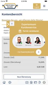 Degussa Bank Banking+Brokerage screenshot 5