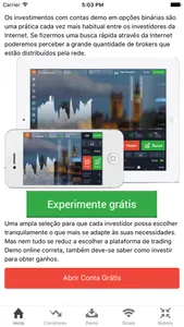 Opções Binárias para iniciantes screenshot 2