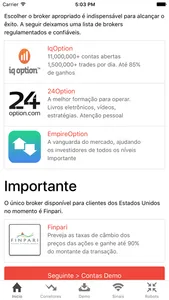 Opções Binárias para iniciantes screenshot 3