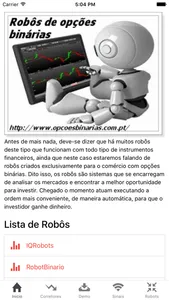 Opções Binárias para iniciantes screenshot 4
