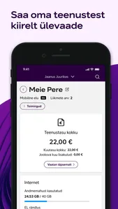 Minu Telia screenshot 1