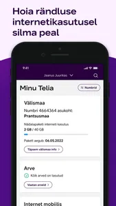 Minu Telia screenshot 2