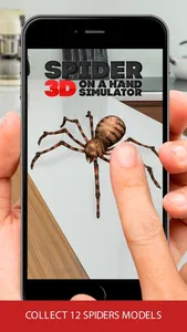 3D spider on a hand simulator screenshot 2